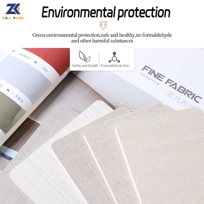 Quality 5/8mm PVC Bamboo Wall Panel Waterproof Fireproof ISO9001 factory