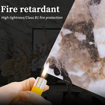 Quality Fireproof Marble Interior Decorative Wall Panel Anti Static factory