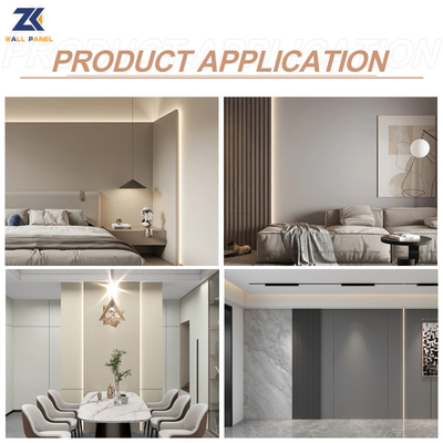 Quality Skin Feel Bamboo Charcoal Bamboo Wood Fiber Wall Board 1220*3000*8mm factory