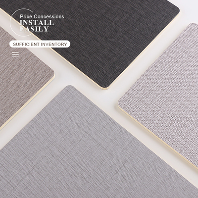 Quality Luxury Decorative Eco-Friendly Waterproof Fabric Bamboo Fiber Wall Paneling factory