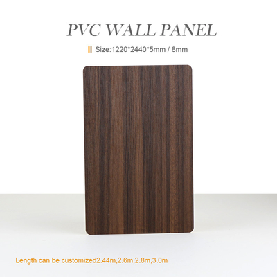 Quality Customized Moisture Resistant Wood Grain Bamboo Fiber Wall Paneling factory