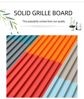 Quality OEM ODM WPC Fluted Wall Panel Interior Formaldehyde Free factory