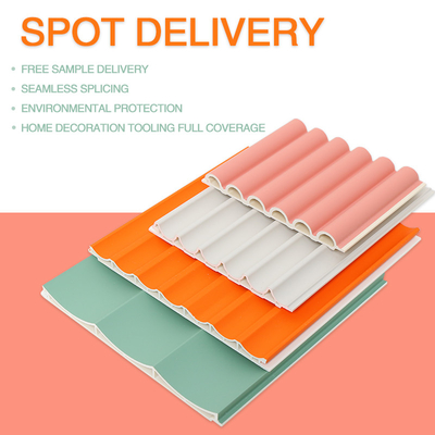 Quality 5/8mm WPC Fluted Wall Panel Waterproof Eco-Friendly factory