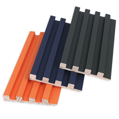 Quality Insect Resistance WPC Grating Board WPC Fluted Wall Mould Proof factory