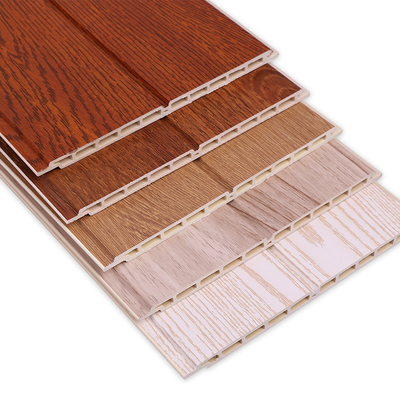 Quality Waterproof WPC Fluted Wall Panel 1220x2440mm Fireproof Indoor factory