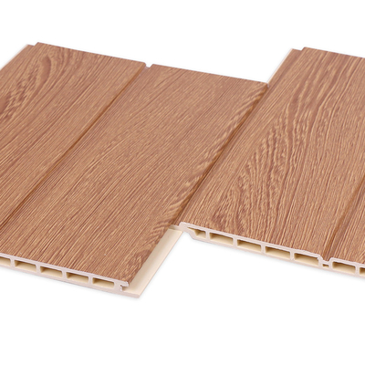 Quality Antimicrobial Wood Plastic Composite WPC Fluted Wall Panel UV Resistance factory