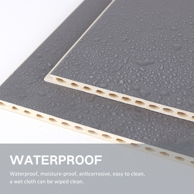 Quality Moisture Proof WPC Fluted Wall Panels 1220*2440mm 1220*2600mm factory