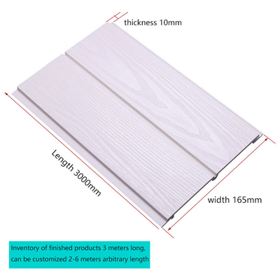 Quality 15mm WPC Fluted Wall Panel Waterproof Fireproof ISO9001 factory