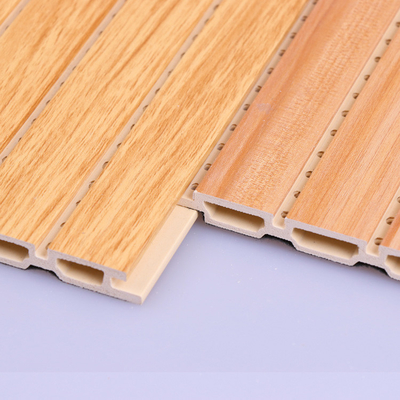 Quality Decorative Fireproof WPC Soundproof Wall Panel 1.22*3m 1.22*2.8m factory
