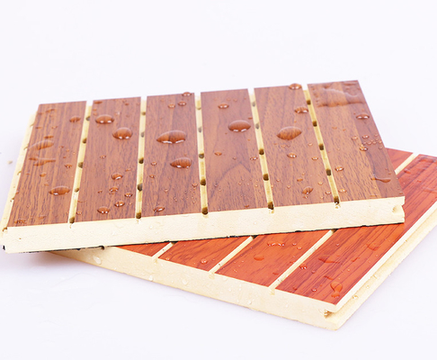 Quality Waterproof Wood Plastic Composite WPC Sound Absorbing Panels OEM factory