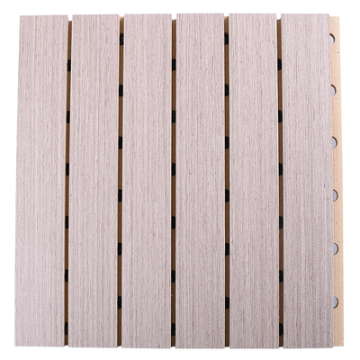 Quality Wood Plastic Composite PVC Wood Veneer Sound Proofing Panels Customized factory