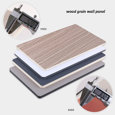 Quality Waterproof And Mildew Proof Flat Wood Grain 1220mm Decorative PVC Wallboard Wall Panels factory