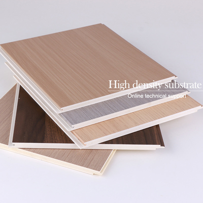 Quality Hot Sale Fire And Moisture Resistant WPC Slotted Panel Wood Veneer Wall Panels factory