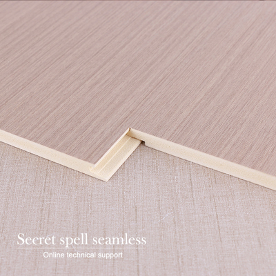Quality Office Indoor WPC Slotted Wood Veneer Wall Panel Moisture Proof factory