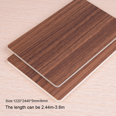 Quality Modern Luxury Interior Decoration Wood Veneer Wall Panel 5mm 8mm factory