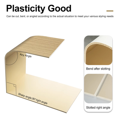 Quality Interior Decorative Bamboo Crystal Panels Wood Grain Bamboo Charcoal Wood Veneer Panels factory