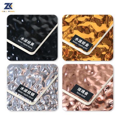 Quality Decorative Fireproof Water Ripple 3D Wood Plastic Bamboo Charcoal Wall Panels factory