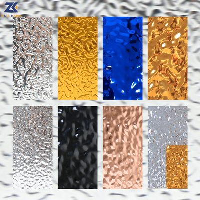 Quality 3D Water Ripple Board Eco Friendly Bamboo Charcoal Wood Veneer factory
