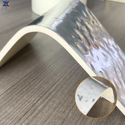 Quality Waterproof And Fireproof Bamboo Charcoal Fiber Water Ripple Wall Panel With PUR Glue factory