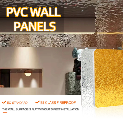 Quality Water Ripple Panel PVC Bamboo Fiber Wall Panels OEM ODM factory