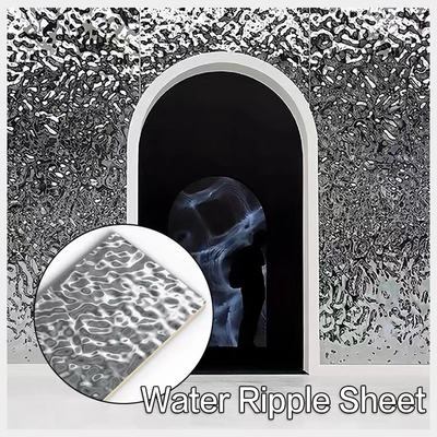 Quality Fireproof Water Ripple Panel Wood Veneer Wall Panel Mould Proof factory