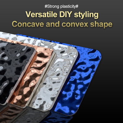 Quality Modern Light Luxury Style 3D Charcoal Board Water Ripple Bamboo Charcoal Wood Veneer factory